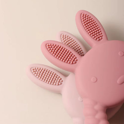 Cute Baby Rabbit Toy Silicone