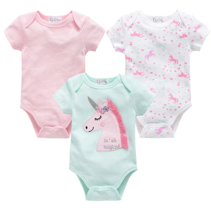 Cotton Short Sleeve Baby  Clothing