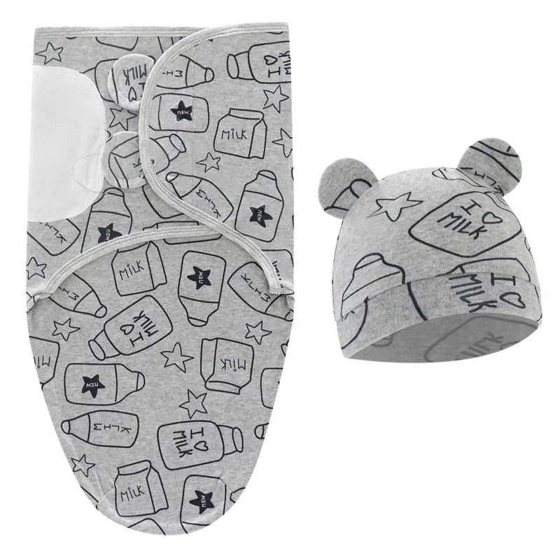 Baby Cotton Swaddle Blanket 0-6 Months