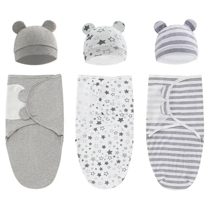 Baby Cotton Swaddle Blanket 0-6 Months