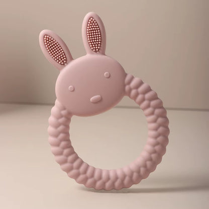 Cute Baby Rabbit Toy Silicone