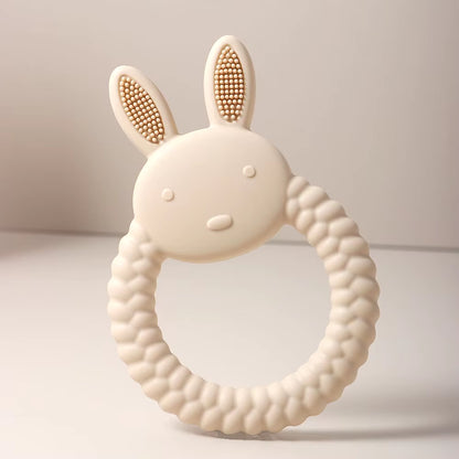 Cute Baby Rabbit Toy Silicone