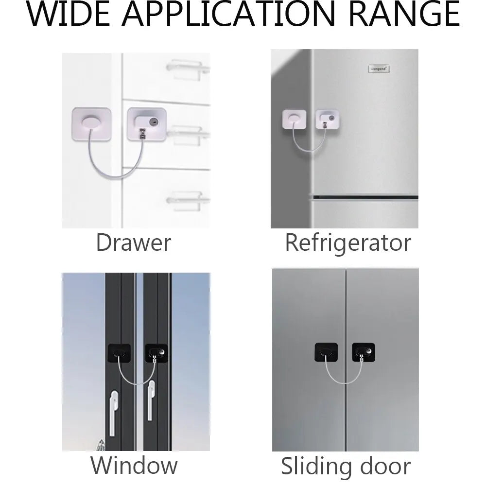 Baby Child Safety Lock Window Refrigerator